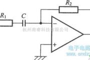 运算放大电路中的一阶旁路滤波器