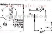 电源电路中的正温度系数热敏电阻用于三相感应电机的电路