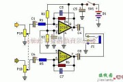 音频电路中的9V便携式耳机放大器电路原理图