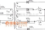 IGBT应用电路中的电感分裂式推挽换向软开关电路图