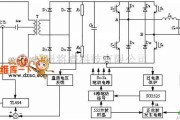 逆变电源中的车载电源系统结构电路图