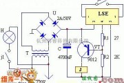 继电器控制中的闪烁电灯电路图