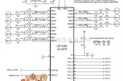 综合电路中的QT1080 触摸感应电路图