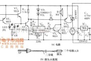 专用测量/显示电路中的深井水位探测及自动抽水装置电路图