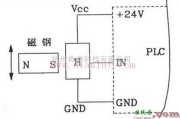 传感器电路中的霍尔接近开关用于数控机床PLC的电路