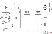 NE555构成的直流电机PWM调速器电路图