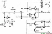 定时控制中的数字钟标准60HZ时基电路图