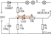 灯光控制中的单路闪烁灯串电路(2)