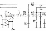 滤波器电路中的LM387组成的语音滤波器电路图