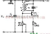 信号产生中的可变频率的低频LC振荡电路原理图