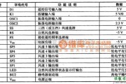 微机电路中的BA8201吊扇单片微电脑集成电路图