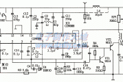 CD9088单片电调谐收音机电路图