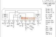 集成音频放大中的LA4510功放电路