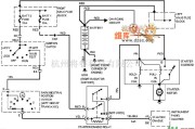 凯迪拉克中的凯迪拉克 deville 起动系统电路图