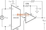 耦合隔离放大中的由ISO100构成的双极性模式减小噪声处理方法电路