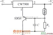 稳压电源中的光控稳压电源(光照时输出电压上升)电路图