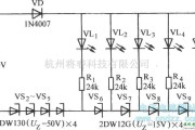 灯光控制中的电压显示器电路