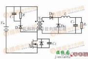 多谐振荡产生中的谐振RCD复位正激变换器电路图