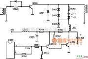 液晶显示及数显表电路中的TCL MF707型彩显枕校电路图