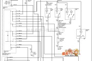 丰田中的97年凌志ES300门控灯电路图