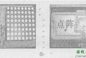 种LED点阵汉字显示屏的制作方法