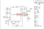 集成音频放大中的LA4101功放电路