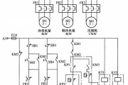 水冷式中央空调系统电气控制电路图