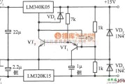 稳压电源中的±15v跟踪稳压电源之四电路图