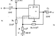 电流环放大中的单电源同相输入式交流放大电路图