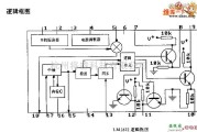 遥控发射中的LMl872  逻辑框电路图