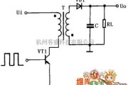 开关稳压电源中的单端反激式开关电源电路图