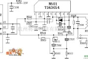 模拟电路中的场输出电路:TDA3654电路图