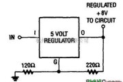 电源电路中的5V到8V调节器