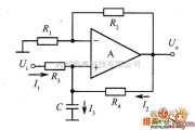 仪表放大器中的基本同相积分器电路图