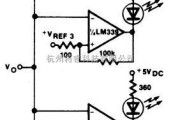 电源电路中的可视电压指示器电路图