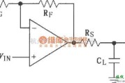 宽带放大中的MAX4188／4189／4190采用隔离电阻Rs构成的驱动电容性负载电路