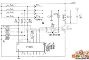 遥控发射中的发射组件SB-100ATX电路图
