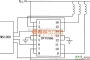 开关电路中的SN75064～SN75067四强电流达林顿开关电路图