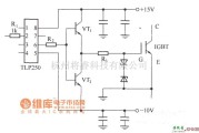 IGBT应用电路中的由集成电路TLP250构成的驱动器电路图