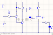 三极管开关延时电路的效果图演示_基础硬件电路图讲解