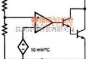 温度传感电路中的AS300两端集成温度传感器电路图