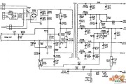 显示器电源中的VOLTRON V-1501型显示器电源电路图