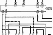 东风日产阳光空调系统线路电路图一