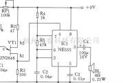 多谐振荡产生中的由NE555构成雨声发生器