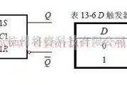 简易同步式D触发器电路