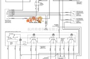 丰田中的95年凌志ES300电动窗电路图