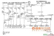 别克中的别克GL8凸轮轴位置CMP传感器，曲轴位置CKP传感器、点火电控单元ICM电路图