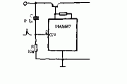 MAX687上电自动启动电路图