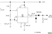 电源电路中的简单负电源的低电流应用电路
