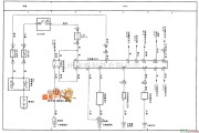 丰田中的天津威驰车辆安全系统电路图